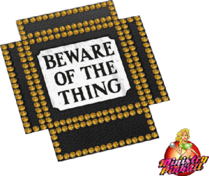 Addams Family Thing Box Decal