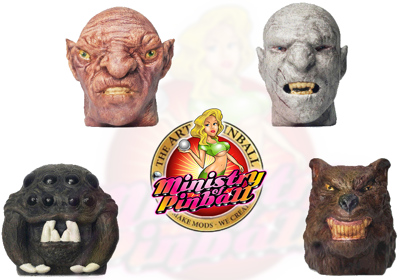 The Hobbit Replacement Sculpted Beast Set by The Art of Pinball - Image 16