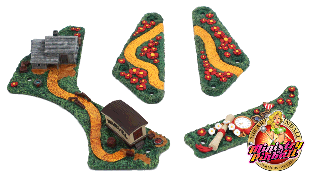 Wizard of Oz Sculpted Diorama Plastic Covers by The Art of Pinball - Image 14