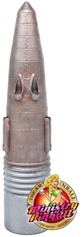 James Bond Sculpted Rocket by The Art of Pinball