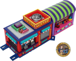 Toy Story 4 Sculpted interactive Carnival Booths DELUXE by The Art of Pinball - Image 11