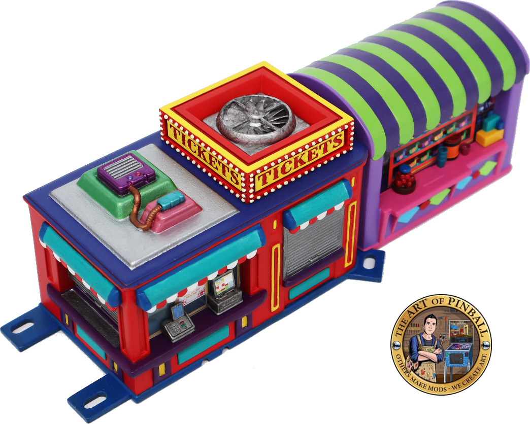 Toy Story 4 Sculpted interactive Carnival Booths DELUXE by The Art of Pinball - Image 11