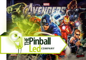 Avengers UltiFlux Playfield LED Set