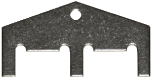 3 Drop Target Bank Reset Plate