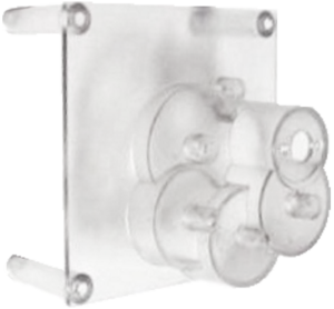 Twilight Zone Clock Plastic Back Panel