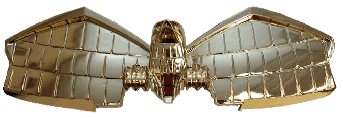 Judge Dredd Eagle Gold Topper 03-8936 - Image 1