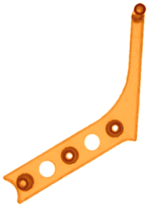 Return Lane Guide Orange