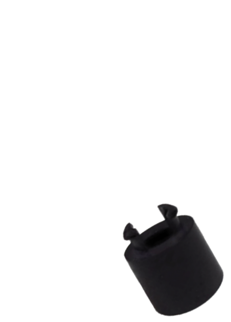 Black Plastic Spacer 03-8022-5 - Image 1