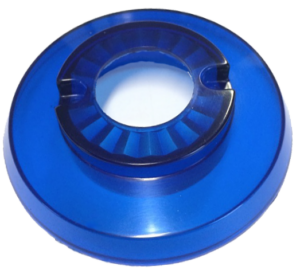Bumper Cap With Hole Blue