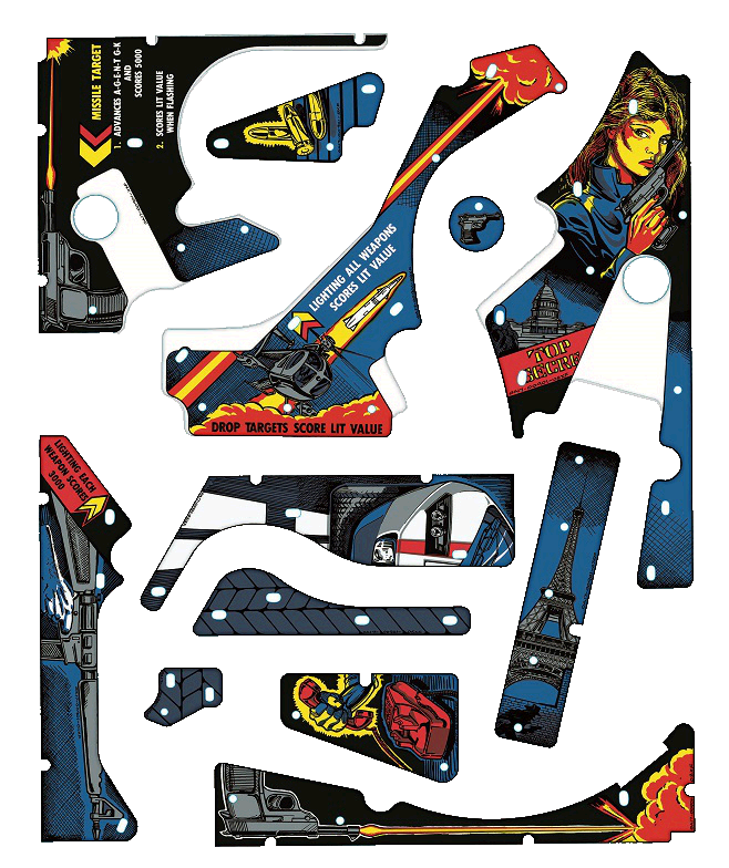 Spy Hunter Plastic Set - Image 1