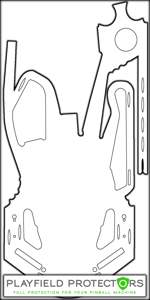 Bride of Pinbot Playfield Protector - Image 1