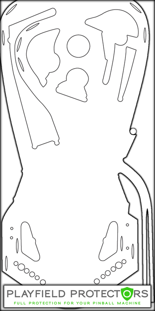 The Getaway Playfield Protector - Image 1