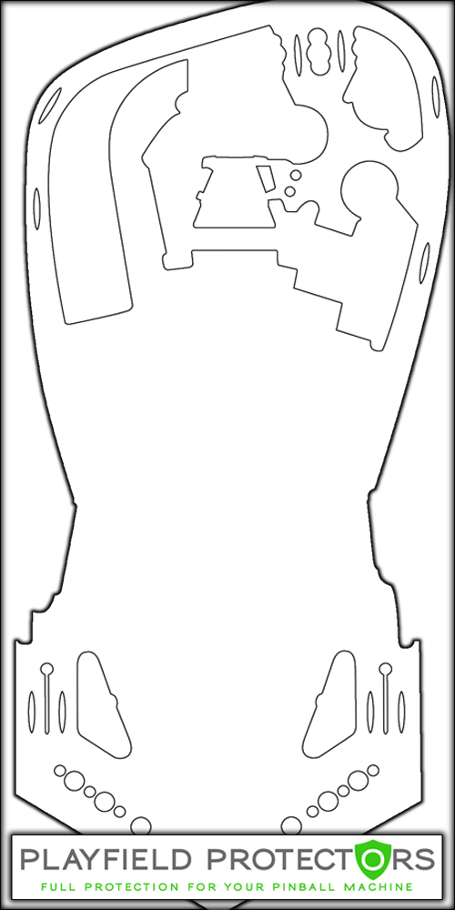 Attack from Mars Playfield Protector - Image 1