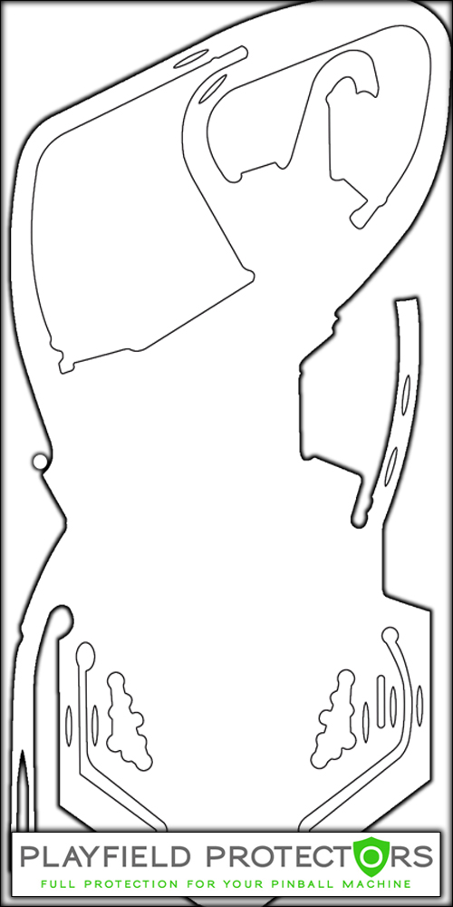 Judge Dredd Playfield Protector