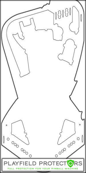 Star Trek TNG Playfield Protector