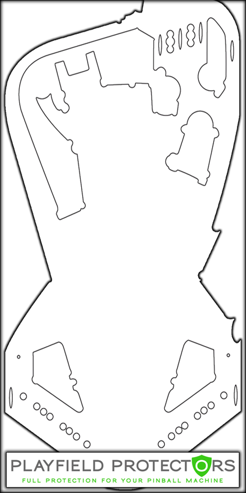 Star Trek TNG Playfield Protector - Image 1