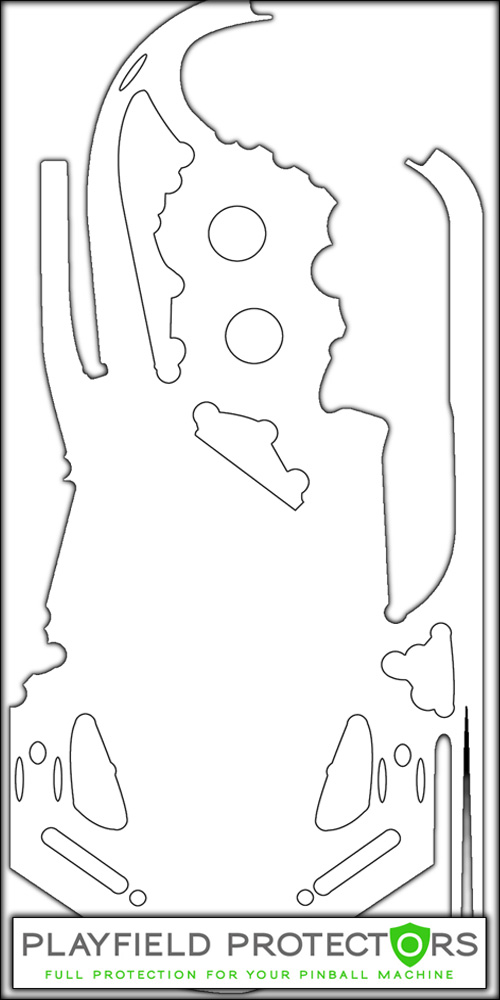 Riverboat Gambler Playfield Protector - Image 1