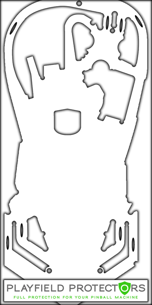 Iron Man Playfield Protector - Image 1