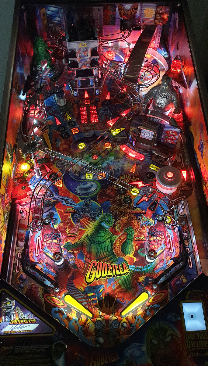 Godzilla Xiliens Flying Saucer Pop Bumper by The Art of Pinball - Image 3