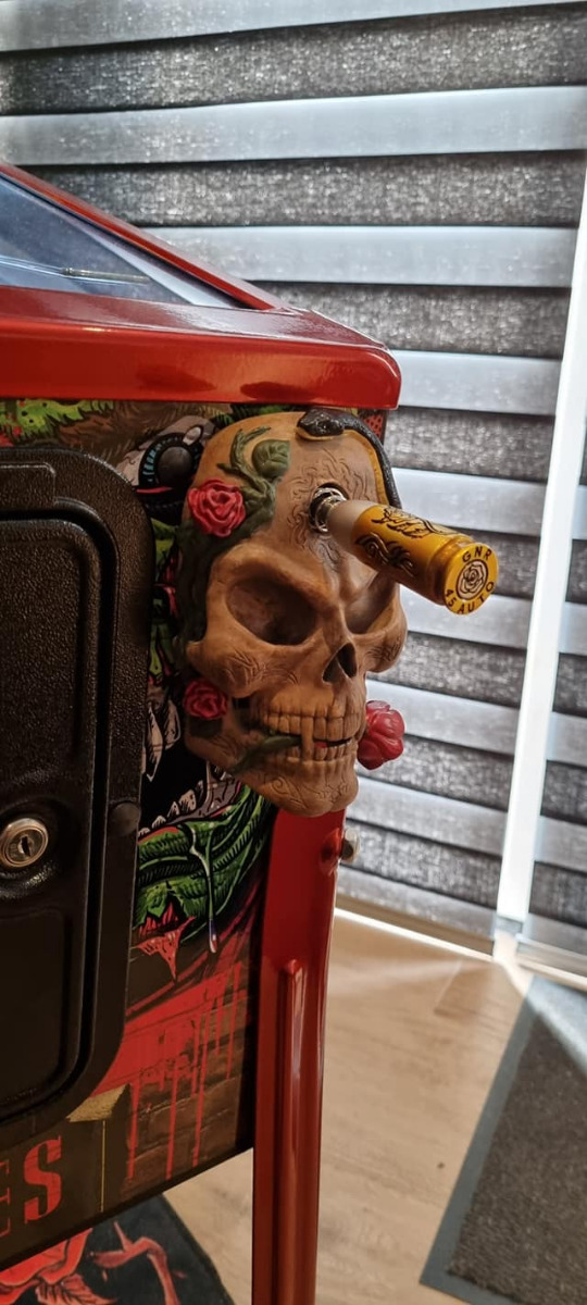 Guns N’ Roses  Sculpted Bullit Rod Shooter by The Art of Pinball - Image 2