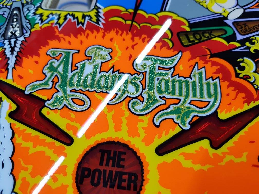 Addams Family Playfield Glitter - Image 3