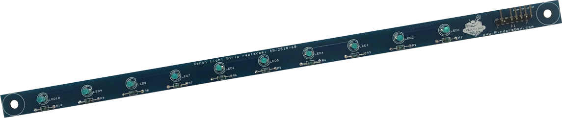 Xenon Light Strip AS-2518-60 - Image 1