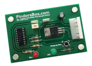 Gottlieb System 80 Pop Bumper Board