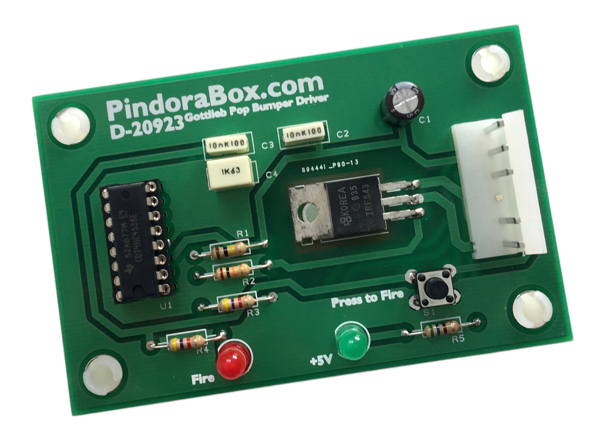 Gottlieb System 80 Pop Bumper Board - Image 1