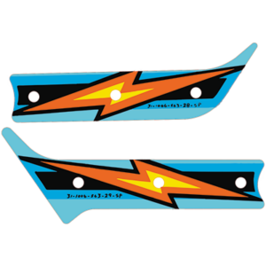 Black Knight 2000 Lane Plastic Set