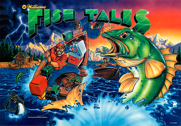 Fish Tales 122 x 81 cm Large Poster - Image 1
