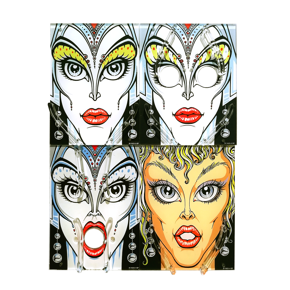 The Machine: Bride of Pinbot 4 Face Cube Set A-14121