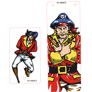 Black Rose Plastic Set 31-1650-3-9