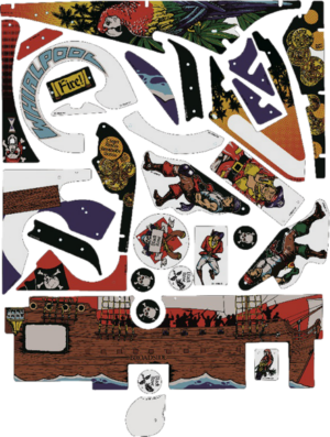 Black Rose Plastic set