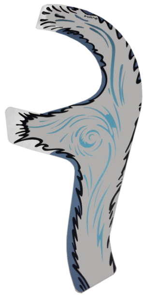 White Water Big Foot Ramp Decal