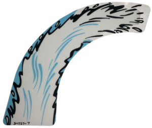 White Water Big Foot Ramp Decal