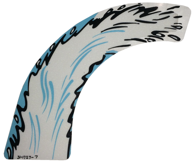 White Water Big Foot Ramp Decal - Image 1