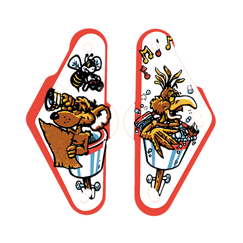 Popeye Saves the Earth Slingshot Set - Image 1