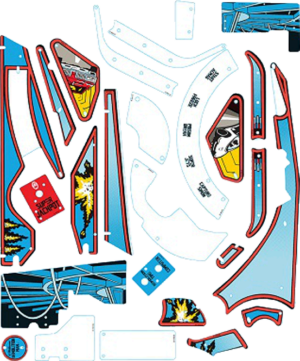 Demolition Man Plastic Set