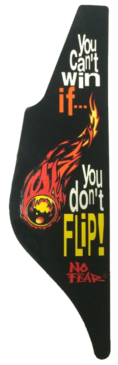 No Fear Ramp Decal
