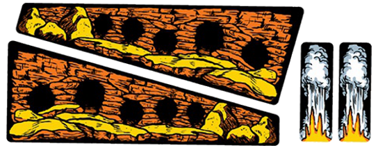 Congo Mini Playfield Decals Set - Image 1