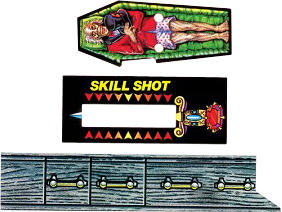 Scared Stiff Coffin Decal Set