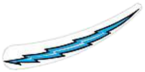 Cirqus Voltaire Left Lower Plastic Decal - Image 1