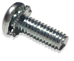 Pan Screw with Locking Washer 8-32 x 1/2" 4008-01157-08