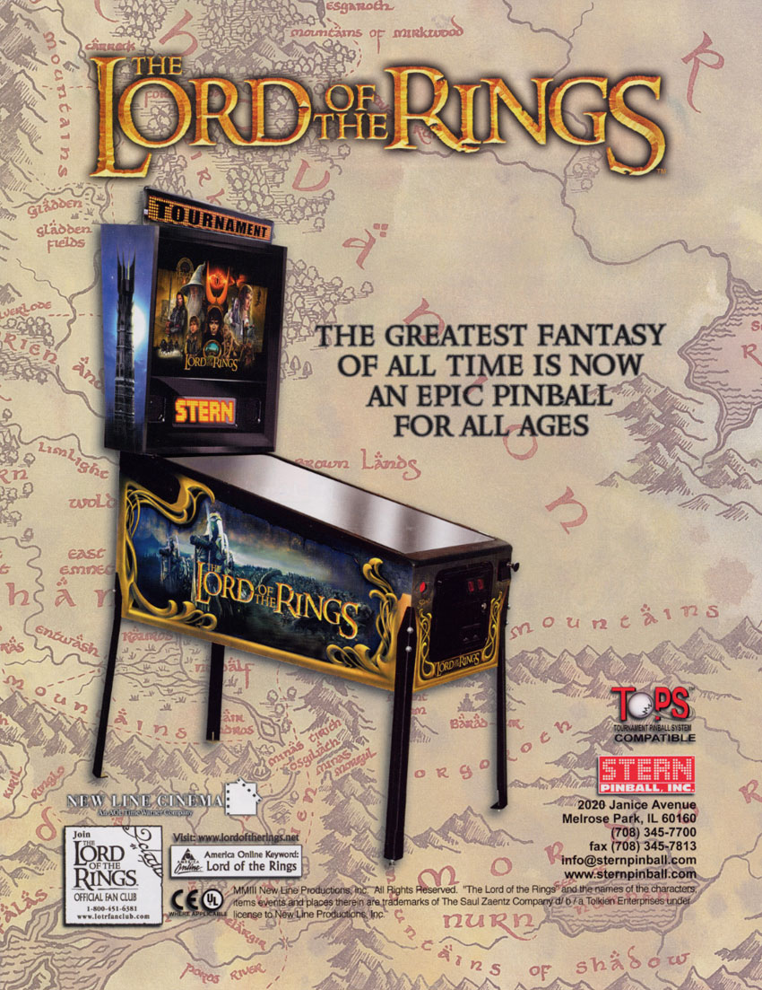 Lord of the Rings Flyer - Image 1