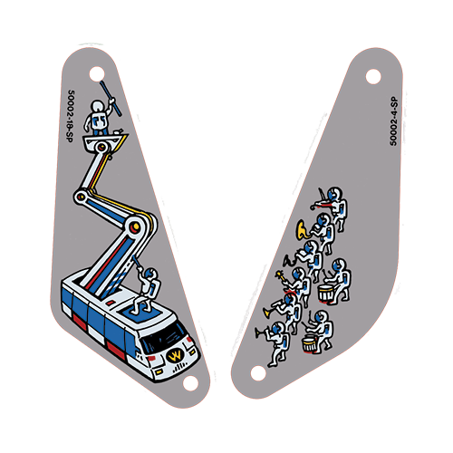 The Machine: Bride of Pinbot Slingshot Set - Image 1