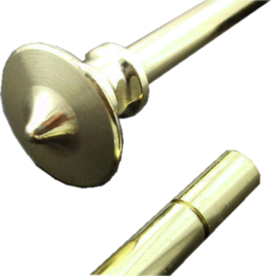 Ball Shooter Rod Gold