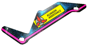 Star Trek TNG Klingon Plastic