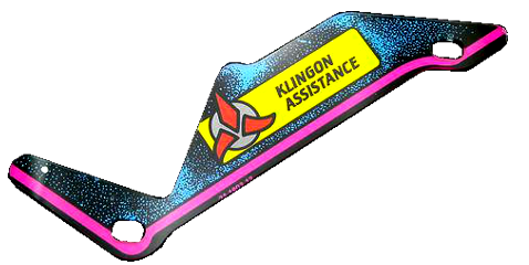 Star Trek TNG Klingon Plastic - Image 1