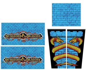 Dungeons & Dragons Cabinet Decals (Next Gen)