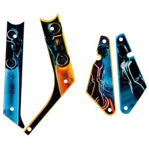 Tron: Legacy Slingshot Lane Plastic Set